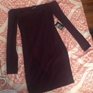 Off the shoulder dress